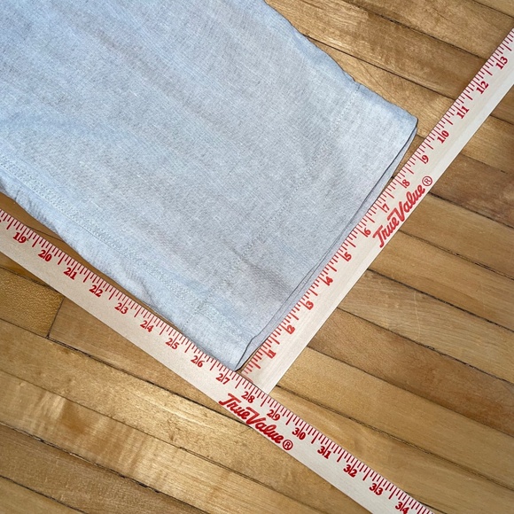 L.L. Bean Premium Linen Breezy Pull On Pant Tan Khaki Washable Size 10 - Picture 9 of 9